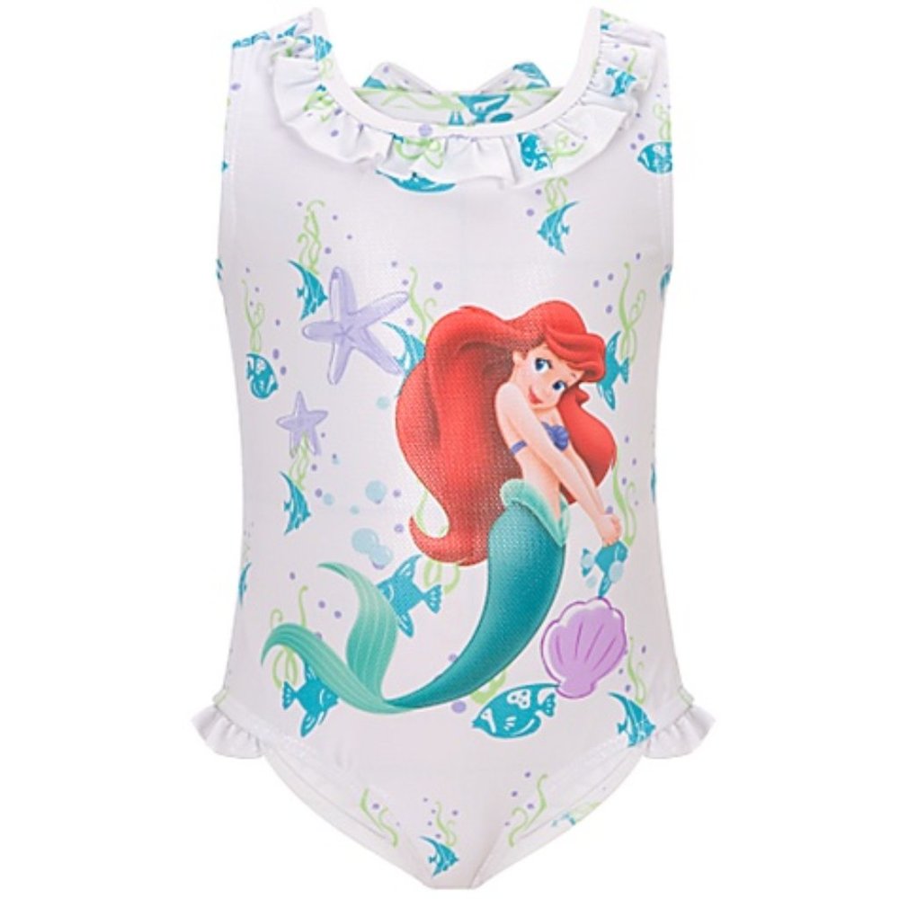 Disney Ariel Double Bow Toddler Swimsuit
